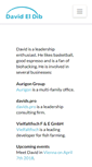 Mobile Screenshot of davideldib.com