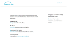 Tablet Screenshot of davideldib.com